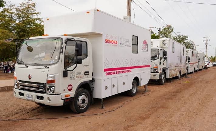 Clínicas móviles de Salud llevan servicios gratuitos a cuatro comunidades de Sonora
